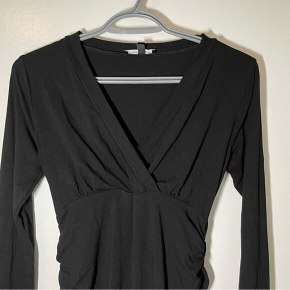 Isabella Oliver Black Maternity Dress size 2 - Picture 4 of 9